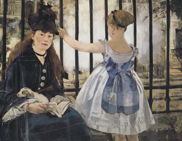 Edouard Manet Le Chemin de Fer,Gare Saint-Lazare (mk40)